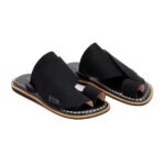 ⁦حذاء شرقى سادة جلد طبيعى⁩ - الصورة ⁦2⁩