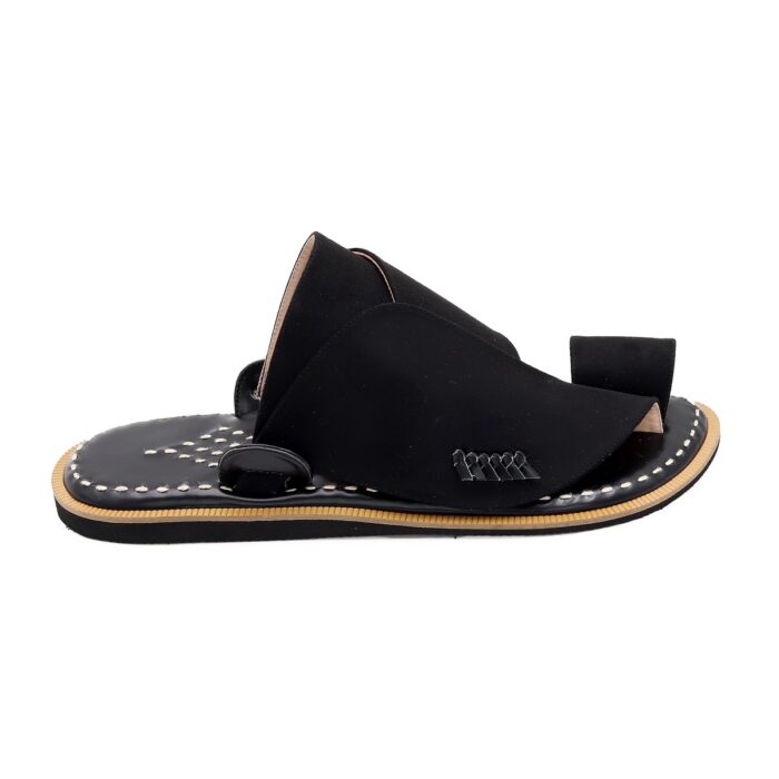 ⁦حذاء شرقى سادة جلد طبيعى⁩ - الصورة ⁦3⁩