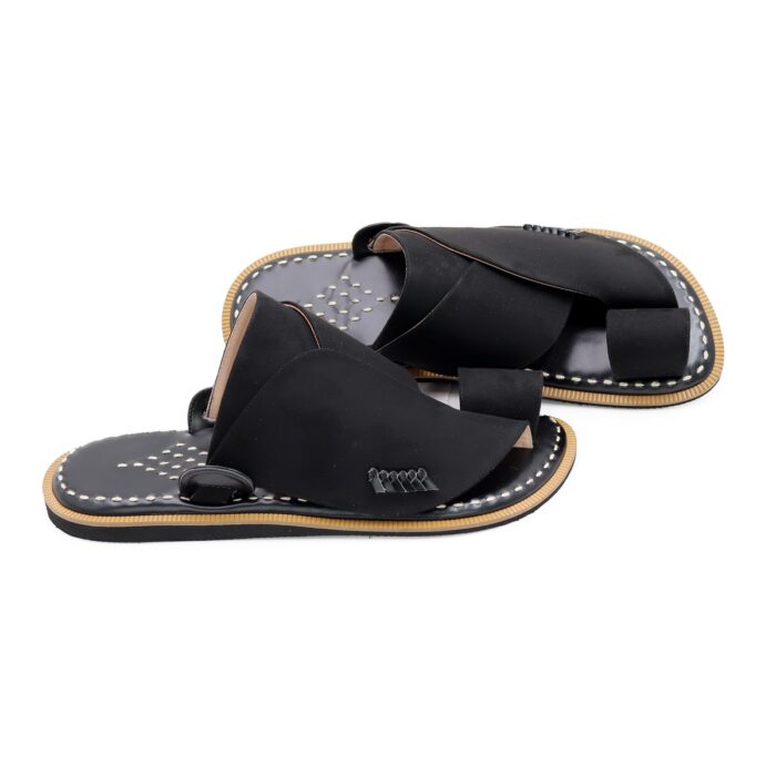 ⁦حذاء شرقى سادة جلد طبيعى⁩ - الصورة ⁦4⁩