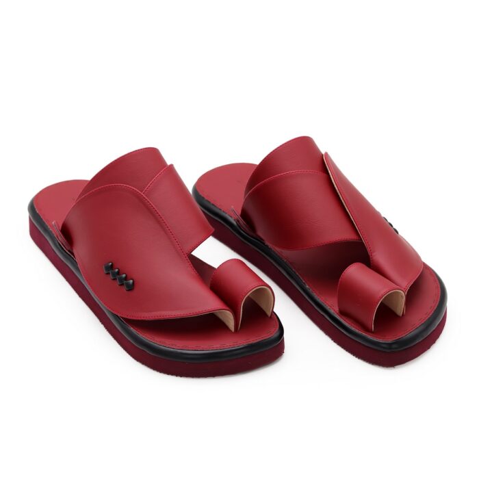 ⁦حذاء شرقى سادة جلد طبيعى⁩ - الصورة ⁦2⁩